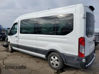 2020 Ford Transit Passenger XL with VIN 1FBAX2CG0LKA66498, listed as a Copart auction lot 82969724 with 94,500 mi miles and Salvage Title. Bid and sale history available at DreamBid. Image 2.