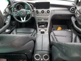 2019 Mercedes-Benz C 300 with VIN 55SWF8EB5KU293835, listed as a Copart auction lot 46510015 with 106,795 mi miles and Salvage Title. Bid and sale history available at carsss.com. Image 8.