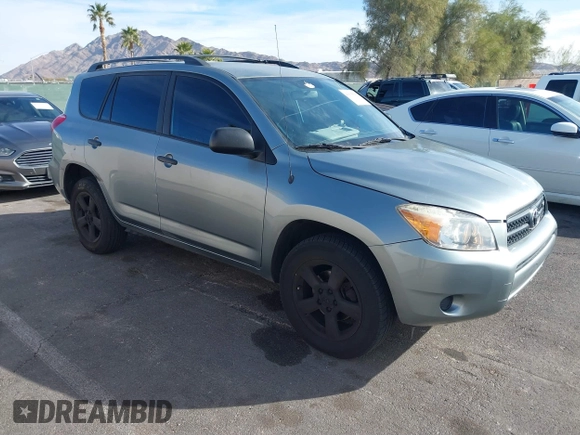 2008 Toyota RAV4 with VIN JTMBK33V886036474, listed as a IAAI auction lot 41615693 with 214,589 mi miles. Bid and sale history available at carsss.com. Image 1.
