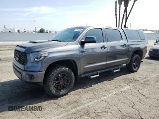 2021 Toyota Tundra SR5 with VIN 5TFDY5F15MX030714, listed as a Copart auction lot 60653995 with 80,863 mi miles and Salvage title. Bid and sale history available at DreamBid. Image 1.