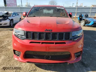 2021 Jeep Grand Cherokee SRT with VIN 1C4RJFDJ8MC529839, listed as a Copart auction lot 80329054 with 29,526 mi miles and Salvage Title. Bid and sale history available at carsss.com. Image 5.