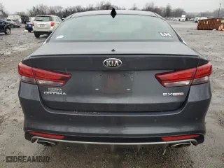 2017 Kia Optima SX with VIN 5XXGW4L21HG125603, listed as a Copart auction lot 84327794 with 75,342 mi miles and Salvage Title. Bid and sale history available at carsss.com. Image 6.
