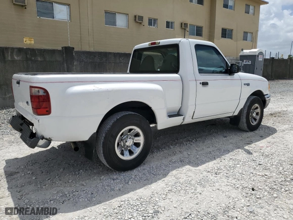 2002 Ford Ranger XL with VIN 1FTYR10D62PA24881, listed as a Copart auction lot 51302985 with 242,740 mi miles and Salvage Title. Bid and sale history available at carsss.com. Image 3.