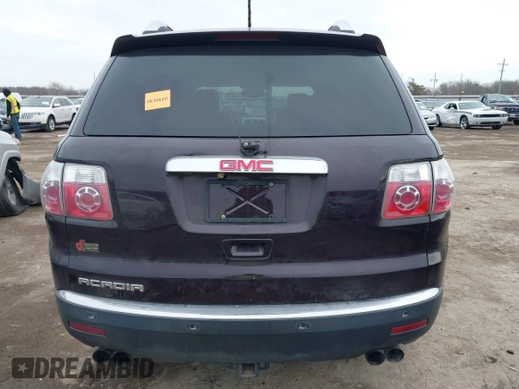 2008 GMC Acadia SLT2 with VIN 1GKER33778J260475, listed as a IAAI auction lot 41585569 with 202,438 mi miles. Bid and sale history available at carsss.com. Image 16.