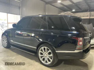 2014 Land Rover Range Rover Supercharged with VIN SALGS2TF6EA155229, listed as a Copart auction lot 52832355 with 95,369 mi miles and Salvage title. Bid and sale history available at DreamBid. Image 3.