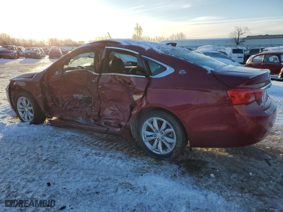 2019 Chevrolet Impala LT with VIN 2G11Z5SA5K9100951, listed as a Copart auction lot 87056774 with 0 mi miles and Clean Title. Bid and sale history available at carsss.com. Image 2.