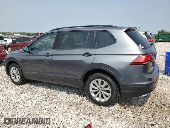 2018 Volkswagen Tiguan S with VIN 3VV0B7AXXJM131760, listed as a Copart auction lot 58831685 with 124,431 mi miles and Salvage title. Bid and sale history available at DreamBid. Image 2.