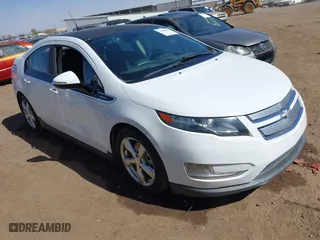 2012 Chevrolet Volt with VIN 1G1RA6E41CU113125, listed as a IAAI auction lot 41688308 with 1 mi miles. Bid and sale history available at carsss.com. Image 1.