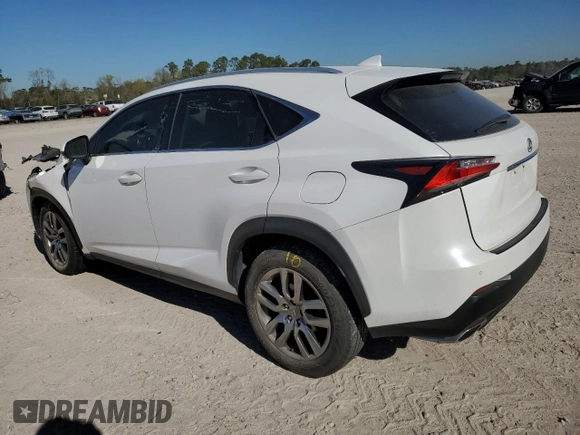 2015 Lexus NX 200t with VIN JTJYARBZ7F2004122, listed as a Copart auction lot 49131895 with 0 mi miles and Salvage Title. Bid and sale history available at carsss.com. Image 2.