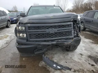 2014 Chevrolet Silverado 1500 Work Truck with VIN 1GCVKPEC9EZ209865, listed as a Copart auction lot 46626385 with 211,777 mi miles and Clean Title. Bid and sale history available at DreamBid. Image 5.