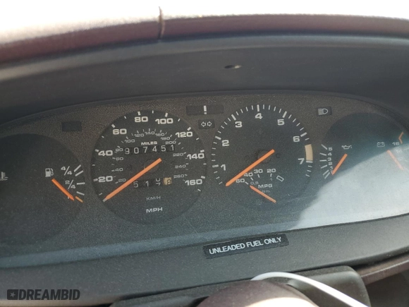 1986 Porsche 944 with VIN WP0AA0948GN457787, listed as a Copart auction lot 48616225 with 907,451 mi miles and Clean Title. Bid and sale history available at carsss.com. Image 9.