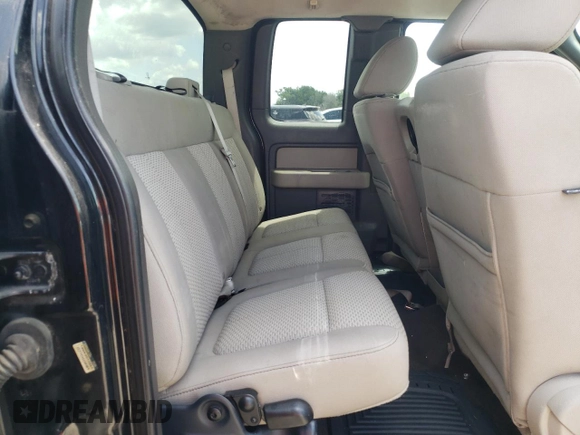 2010 Ford F-150 XL with VIN 1FTFX1CV4AFB32857, listed as a Copart auction lot 65093544 with 124,659 mi miles and Clean Title. Bid and sale history available at carsss.com. Image 10.