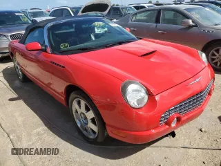 2002 Ford Thunderbird Hardtop Premium with VIN 1FAHP60AX2Y101373, listed as a Copart auction lot 76175484 with Not Provided miles and Non Repairable. Bid and sale history available at DreamBid. Image 4.