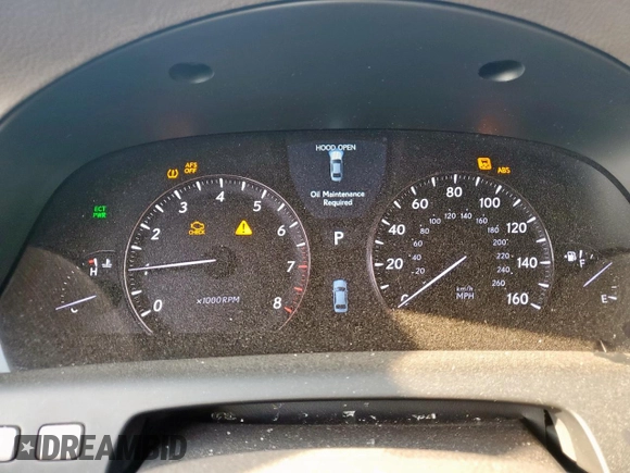 2007 Lexus LS 460 with VIN JTHBL46F775047122, listed as a Copart auction lot 57300995 with Not Provided miles and Clean Title. Bid and sale history available at DreamBid. Image 9.