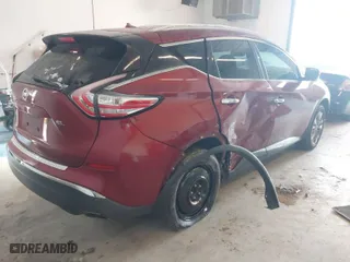 2016 Nissan Murano S with VIN 5N1AZ2MG5GN116476, listed as a IAAI auction lot 41387927 with 222,290 mi miles. Bid and sale history available at carsss.com. Image 4.