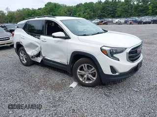 2019 GMC Terrain SLE z VIN 3GKALTEV3KL334650, wystawiony jako IAAI lot #42676507 z przebiegiem 74 280 mil mil oraz . Historia ofert i sprzedaży dostępna na DreamBid. Obrazek 1.