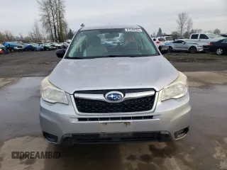 2015 Subaru Forester 2.5i with VIN JF2SJAAC4FG440180, listed as a Copart auction lot 87240754 with 81,047 mi miles and Salvage Title. Bid and sale history available at carsss.com. Image 5.