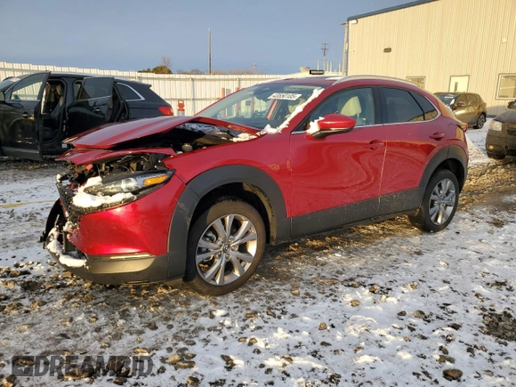 2024 Mazda CX-30 S Premium with VIN 3MVDMBDM9RM617646, listed as a Copart auction lot 43550105 with 11,041 mi miles and Salvage Title. Bid and sale history available at DreamBid. Image 1.