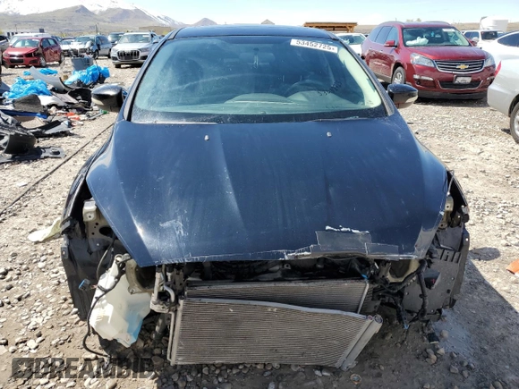 2017 Ford Focus Titanium with VIN 1FADP3N23HL279694, listed as a Copart auction lot 53452725 with 92,740 mi miles and Salvage Title. Bid and sale history available at carsss.com. Image 5.