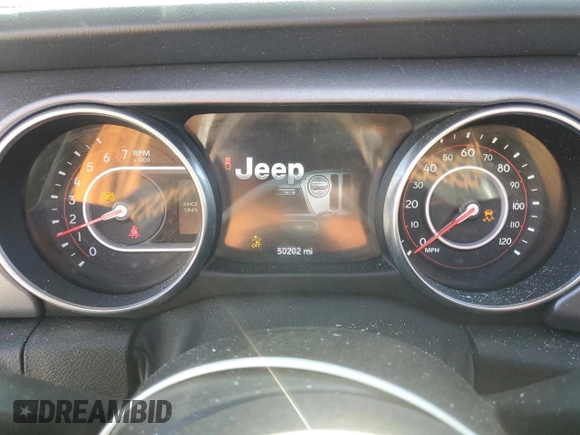 2020 Jeep Gladiator Mojave z VIN 1C6JJTEG9LL208784, wystawiony jako Copart lot #88921805 z przebiegiem 50 202 mil mil oraz Szkoda całkowita • Salvage title. Historia ofert i sprzedaży dostępna na DreamBid. Obrazek 9.