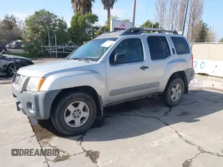 2005 Nissan Xterra S with VIN 5N1AN08U25C617723, listed as a IAAI auction lot 41588610 with Not Provided miles. Bid and sale history available at carsss.com. Image 2.