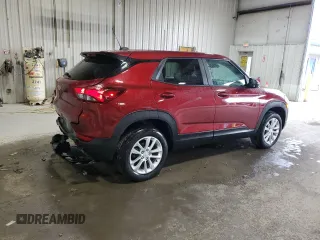 2024 Chevrolet TrailBlazer LS with VIN KL79MNSL6RB051615, listed as a Copart auction lot 50523835 with 20,108 mi miles and Salvage Title. Bid and sale history available at DreamBid. Image 3.