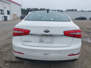 2016 Kia Cadenza Premium with VIN KNALN4D71G5213580, listed as a IAAI auction lot 41306716 with 124,664 mi miles. Bid and sale history available at carsss.com. Image 16.