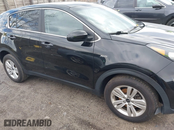 2017 Kia Sportage LX with VIN KNDPMCAC8H7186497, listed as a IAAI auction lot 41879470 with 147,190 mi miles and . Bid and sale history available at carsss.com. Image 13.