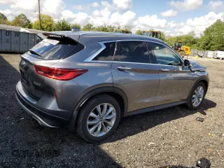 2022 Infiniti QX50 Essential with VIN 3PCAJ5CB5NF120297, listed as a Copart auction lot 65633113 with 10,035 mi miles and . Bid and sale history available at DreamBid. Image 3.