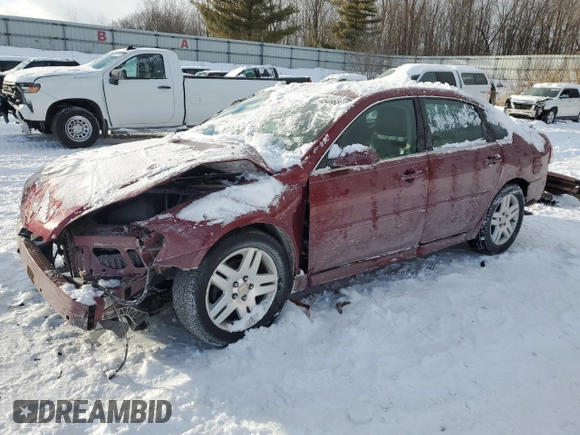 2011 Chevrolet Impala LT Retail with VIN 2G1WB5EK8B1208610, listed as a Copart auction lot 45486875 with 145,235 mi miles and Clean Title. Bid and sale history available at DreamBid. Image 1.
