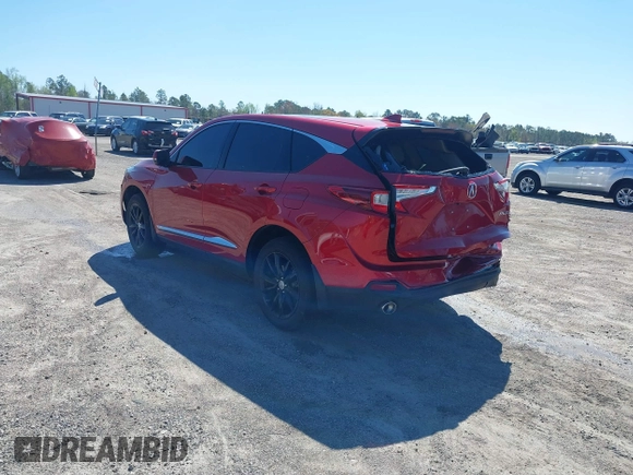 2020 Acura RDX with VIN 5J8TC1H32LL016990, listed as a IAAI auction lot 39856274 with 42,983 mi miles and . Bid and sale history available at carsss.com. Image 3.