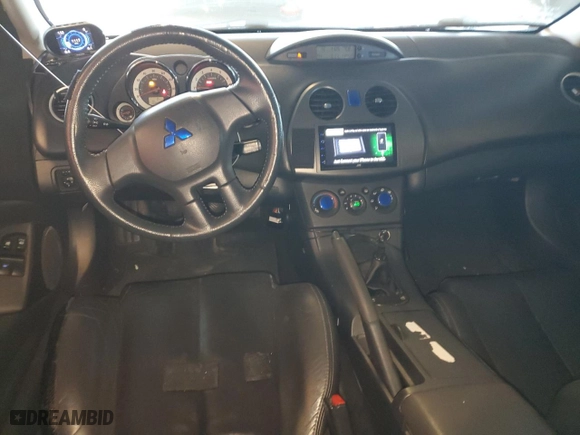 2007 Mitsubishi Eclipse SE with VIN 4A3AK64F47E065718, listed as a Copart auction lot 89399385 with 160,475 mi miles and Salvage Title. Bid and sale history available at carsss.com. Image 8.
