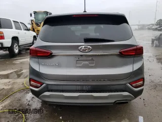 2020 Hyundai Santa Fe SE with VIN 5NMS23AD0LH156470, listed as a Copart auction lot 38749673 with 62,186 mi miles. Bid and sale history available at carsss.com. Image 6.