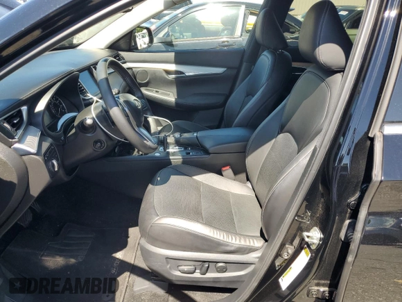 2021 Infiniti QX50 Essential with VIN 3PCAJ5CB3MF119468, listed as a Copart auction lot 61561645 with 56,347 mi miles and Salvage title. Bid and sale history available at DreamBid. Image 7.