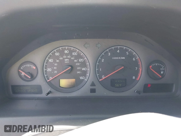 2002 Volvo V70 with VIN YV1SW58D322240530, listed as a IAAI auction lot 41944556 with 104,160 mi miles and . Bid and sale history available at DreamBid. Image 7.
