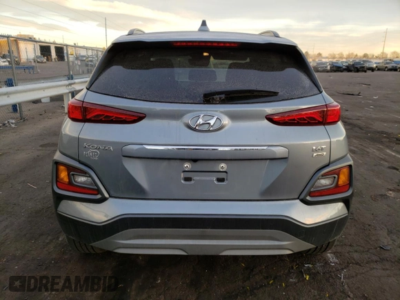 2020 Hyundai Kona Limited with VIN KM8K3CA50LU542137, listed as a Copart auction lot 71303652 with 7,416 mi miles. Bid and sale history available at carsss.com. Image 6.