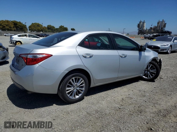 2014 Toyota Corolla L with VIN 5YFBURHE3EP048512, listed as a Copart auction lot 60905855 with 101,113 mi miles and Salvage title. Bid and sale history available at DreamBid. Image 3.