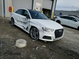 2018 Audi A3 Premium Plus with VIN WAUJ8GFFXJ1044842, listed as a Copart auction lot 44121005 with 101,629 mi miles and Salvage title. Bid and sale history available at DreamBid. Image 13.