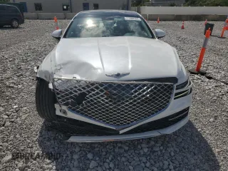 2021 Genesis G80 2.5T with VIN KMTGB4SC8MU078677, listed as a Copart auction lot 71980724 with 49,536 mi miles and Salvage Title. Bid and sale history available at carsss.com. Image 5.