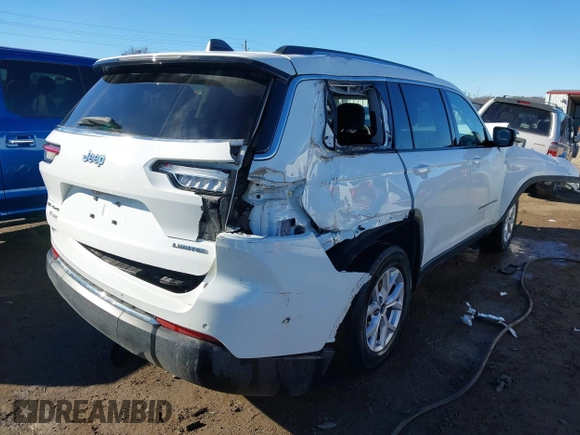 2022 Jeep Grand Cherokee Limited z VIN 1C4RJKBG7N8622646, wystawiony jako IAAI lot #41322751 z przebiegiem 37 728 mil mil oraz . Historia ofert i sprzedaży dostępna na DreamBid. Obrazek 4.