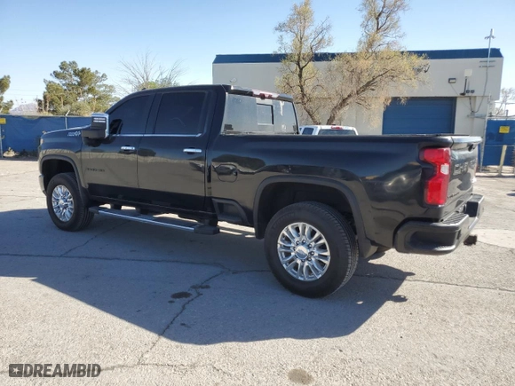 2020 Chevrolet Silverado 3500HD High Country with VIN 1GC4YVEYXLF105443, listed as a Copart auction lot 52015675 with 73,070 mi miles and Salvage Title. Bid and sale history available at carsss.com. Image 2.