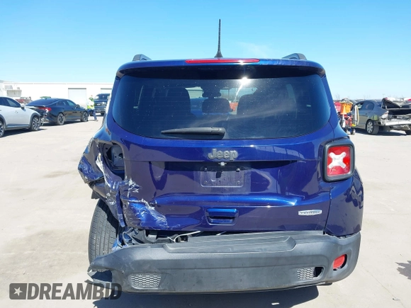 2018 Jeep Renegade Latitude with VIN ZACCJABB6JPH48469, listed as a IAAI auction lot 41814157 with 64,060 mi miles and . Bid and sale history available at DreamBid. Image 16.