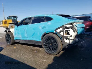 2020 Lamborghini Urus z VIN ZPBUA1ZL9LLA07459, wystawiony jako Copart lot #85200604 z przebiegiem 49 841 mil mil oraz Szkody całkowita. Historia ofert i sprzedaży dostępna na DreamBid. Obrazek 2.