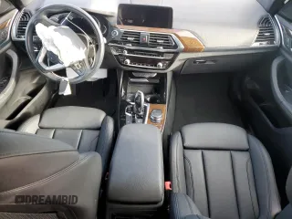 2018 BMW X3 xDrive30i with VIN 5UXTR9C59JLD59797, listed as a Copart auction lot 52063755 with Not Provided miles and Salvage Title. Bid and sale history available at DreamBid. Image 8.