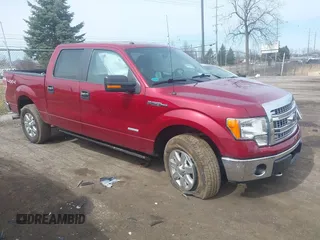 2014 Ford F-150 XL with VIN 1FTFW1ET9EFC07265, listed as a IAAI auction lot 41857341 with 85,829 mi miles and . Bid and sale history available at carsss.com. Image 1.