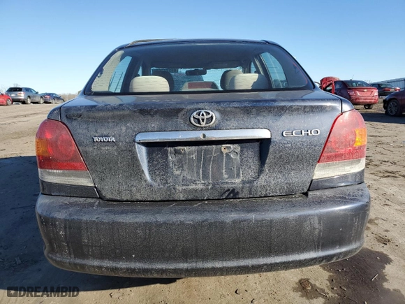 2003 Toyota ECHO with VIN JTDBT123330283673, listed as a Copart auction lot 88577765 with 126,521 mi miles and Salvage Title. Bid and sale history available at carsss.com. Image 6.