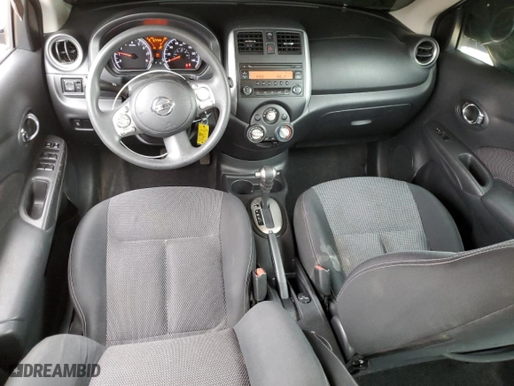 2014 Nissan Versa SV with VIN 3N1CN7AP5EL841764, listed as a Copart auction lot 50370405 with 57,744 mi miles and Non Repairable. Bid and sale history available at carsss.com. Image 8.
