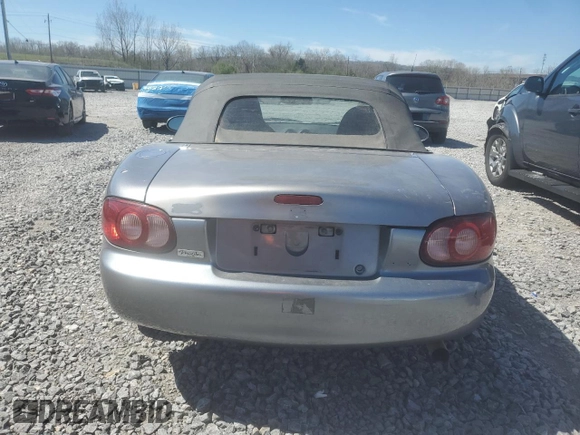 2002 Mazda MX-5 Miata Cloth with VIN JM1NB353120225910, listed as a Copart auction lot 49684455 with Not provided miles and Salvage title. Bid and sale history available at DreamBid. Image 6.