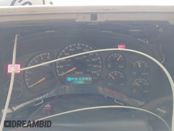 2002 Chevrolet Tahoe LT with VIN 1GNEC13Z52R148406, listed as a IAAI auction lot 41617948 with 190,502 mi miles and . Bid and sale history available at DreamBid. Image 7.