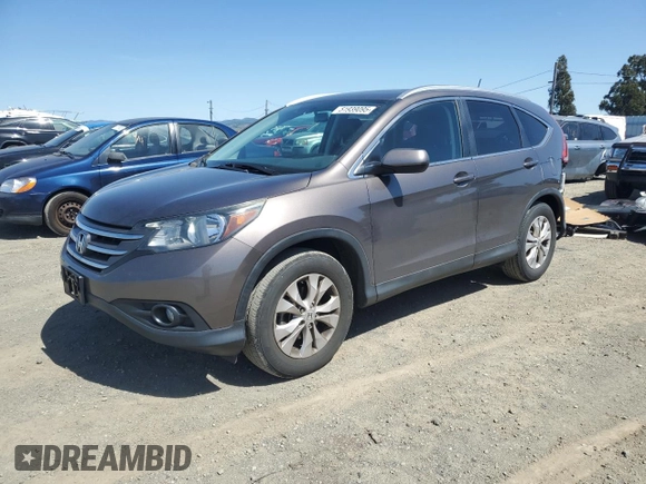 2014 Honda CR-V EX-L with VIN 2HKRM3H71EH519521, listed as a Copart auction lot 51939095 with 141,605 mi miles and Salvage Title. Bid and sale history available at carsss.com. Image 1.